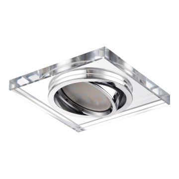 Prezent ELEGANT GLASS MOVABLE 71053 Vstavané downlight svetlo 1x50W/GU10 IP20