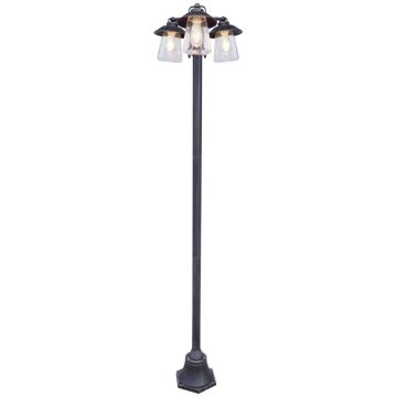 Lutec CATE 7264230213 Svietnik 3x60w/e27 ip44
