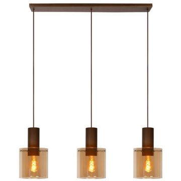 Lucide TOLEDO 74405/03/62 Závesná lampa 3x40w/e27 ip20