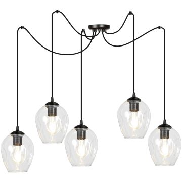 Emibig LEVEL 756/5 Závesná lampa 5x60W/E27 IP20