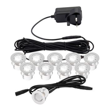 Endon KIOS 2 75530 Vjazdová lampa 10x0,45W/LED 6500K 80LM IP44
