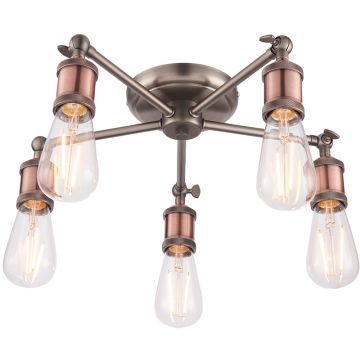 Endon HAL 76336 Stropná lampa 5x40W/E27 IP20