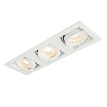 Endon XENO 78532 Vstavané downlight svetlo 3x50W/GU10 IP20