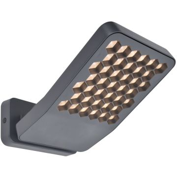 Lutec ATLANTIS 7801605118 Stena svietidlo 1x13.7w/led 3000k 1850lm ip54