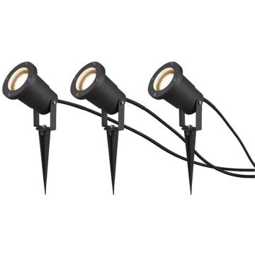 Trio UBANGI 800260342 Záhradný reflektor 3x28w/gu10 ip65