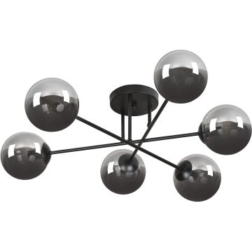 Emibig BRENDI 832/6B Stropná lampa 6x3W/E14/T26 IP20