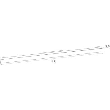 Maxlight MAX M0002N Koľajnicový reflektor 1x17w/led 3000k 637lm ip20