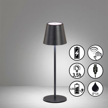Fischer&Honsel Viletto 850355 Stolná lampa 1x2W/LED 3000K 190lm IP54