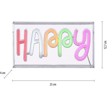 Paul Neuhaus NEON-HAPPY 85027-70 Stena svietidlo 1x6,5W/LED ip20