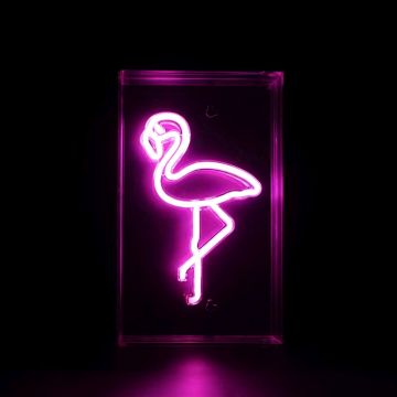 Zuma Line NEON FLAMING FM-WN33 Dekoračná stolná lampa 3,44W/LED