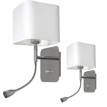 Milagro NAPOLI ML63600 Stena svietidlo 1xE27+ 1W LED 4000K 90LM IP20