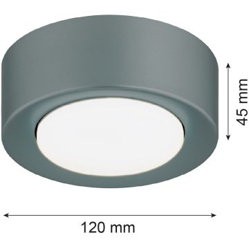Argon ELORA 8917 Stropná lampa 1x12W/GX53 ip20