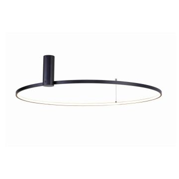 Zuma Line HORIK 89429-90BK Stropná lampa 1x40W/LED 3000K|4000K|6000K 4400lm IP20