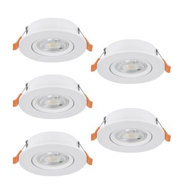 Eglo BARRANCO 902263 Vstavané downlight svetlo 5x4.5W/LED 2700K, 4000K, 6500K 5X450lm ip20