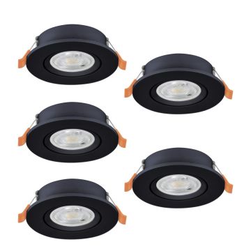 Eglo BARRANCO 902266 Vstavané downlight svetlo 5x4.5W/LED 2700K, 4000K, 6500K 5X450lm ip20