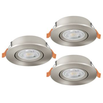 Eglo BARRANCO 902268 Vstavané downlight svetlo 3x4.5W/LED 2700K, 4000K, 6500K 3X450lm ip20