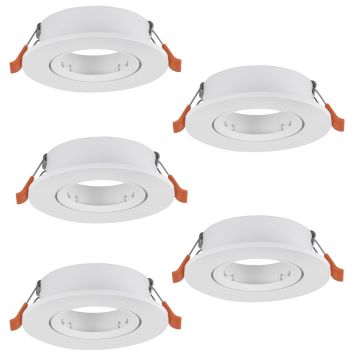 Eglo BARRANCO GU10 902226 Vstavané downlight svetlo 5x5W/GU10 ip20