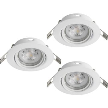 Eglo FAVAZZINA 901756 Vstavané downlight svetlo 3x4w/gu10 2700k ip20