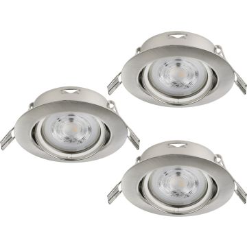 Eglo FAVAZZINA 901757 Vstavané downlight svetlo 3x4w/gu10 2700k ip20