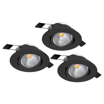 Eglo SALICETO 900747 Vstavané downlight svetlo 3x6W/LED 2700K 1350LM IP20