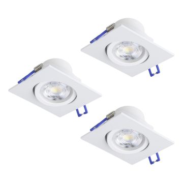 Eglo SALICETO 902283 Vstavané downlight svetlo 3x4.8W/LED 2700K 3X450lm ip20