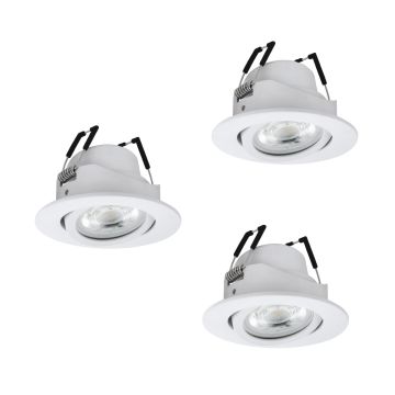 Eglo SALICETO-Z 902286 Vstavané downlight svetlo 3x4.9W/LED 2700-6500K 3X490lm ip20