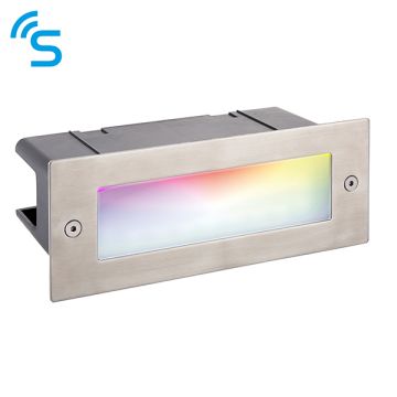 Endon SMART SEINA 91962 Schodová lampa na zabudovanie 3.5W/SMD 5050 RGB IP44