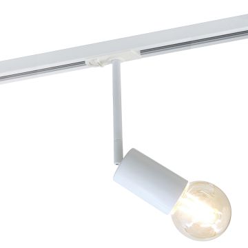 Italux MARVI TR JAZZ 913903-1-LNG-WH Koľajnicový reflektor 1x40W/E27 IP20