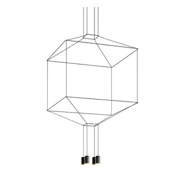 King Home FLUSSO 91906 Závesná lampa 4x3W/G9 3000K 960LMLM IP20