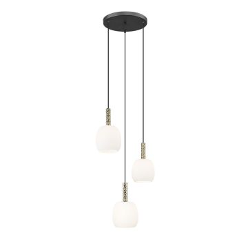 Zuma Line CALVO P0076-03A-P7AA Závesná lampa 3x28W/G9 IP20