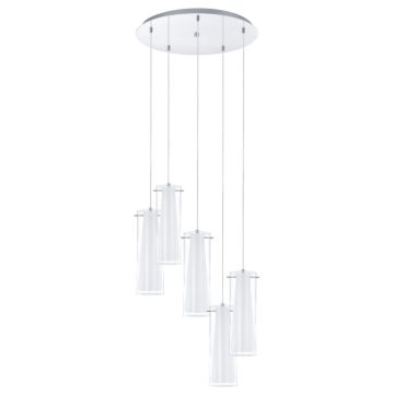 Eglo PINTO 93003 Závesná lampa 5x60W/E27