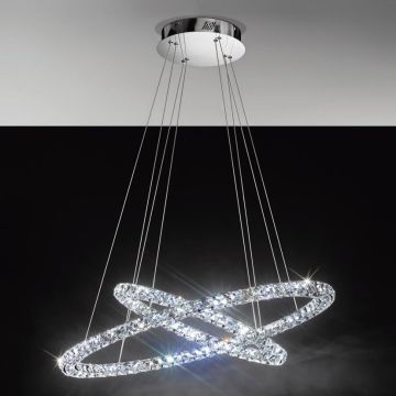 Eglo TONERIA 93946 Závesná lampa 128x0,5W/LED 6400LM