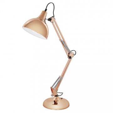 Eglo BORGILLIO 94704 Stolná lampa na stôl 1x60W/E27