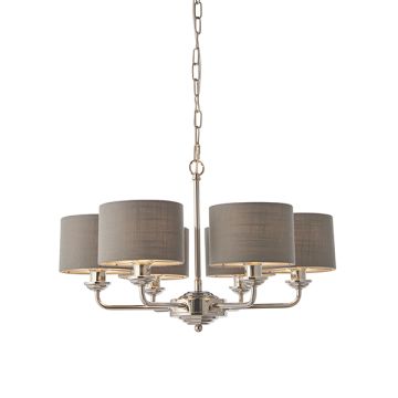 Endon HIGHCLERE 94381 Žiarovka 6x28W/E14 IP20