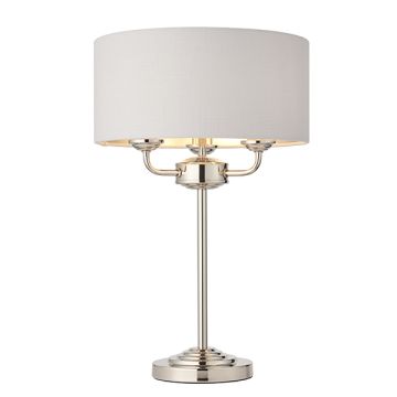 Endon HIGHCLERE 94391 Stolná lampa 3x18W/E14 IP20