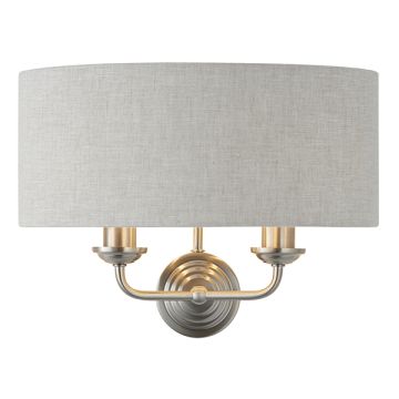 Endon HIGHCLERE 94403 Stena svietidlo 2x40W/E14 IP20