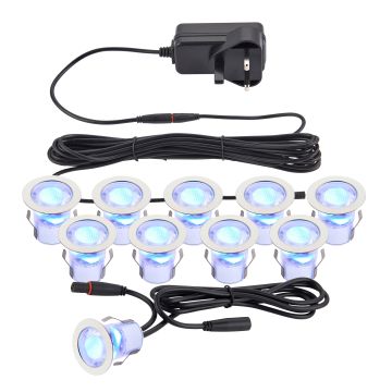 Endon KIOS 2 94422 Vjazdová lampa 10x0.45W IP44