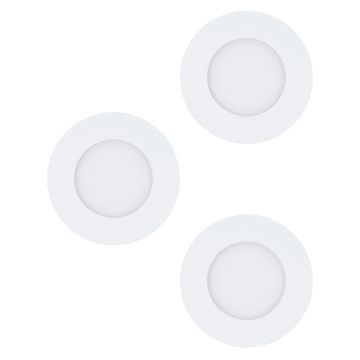 Eglo FUEVA 98633 Vstavané downlight svetlo 3x2,8W/LED 3000K 1050lm IP20/IP44