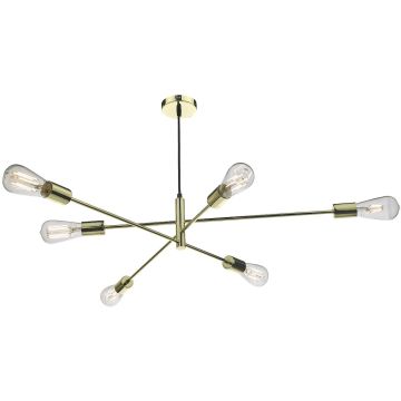 Dar Lighting ALANA ALA0635 Závesná lampa 6x60W/E27 IP20