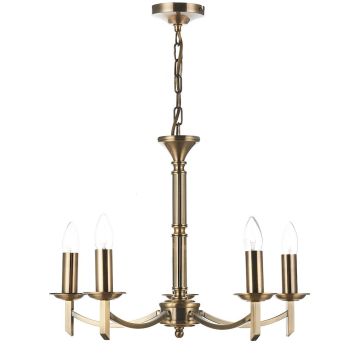 Dar Lighting AMBASSADOR AMB0575 Žiarovka 5x40W/E14