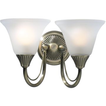 Dar Lighting BOSTON BOS09 Stena svietidlo 2x60W/E14