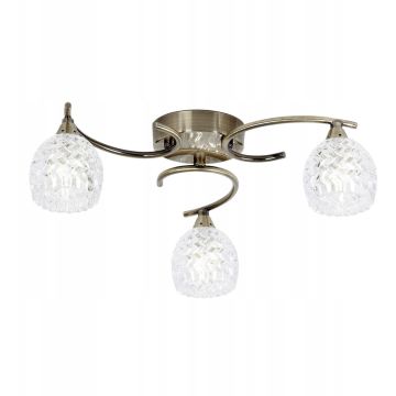 Endon BOYER BOYER-3AB Stropná lampa 3x33W/G9 IP20