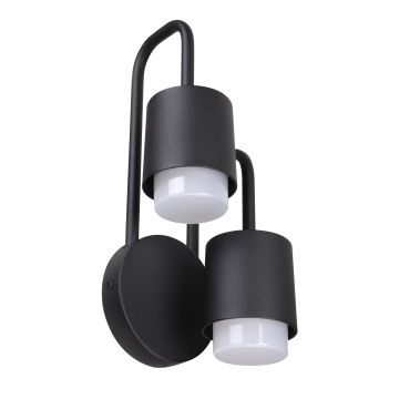 Italux SORANO C49-2/BK-9 Stena svietidlo 2x6W/LED 1550LM IP44