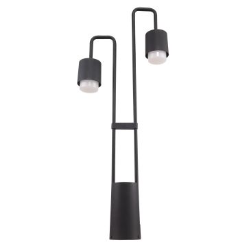 Italux SORANO C49/80/BK-9 Stojanová lampa 2x6W/LED 1500LM IP44