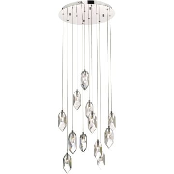 Dar Lighting CRYSTAL CRY1250 Závesná lampa 12x2W/G4/LED