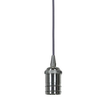 Italux ATRIUM DS-M-036 CHROME Závesná lampa 1x60W/E27