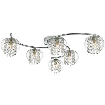 Dar Lighting ELMA ELM6450 Stropná lampa 6x40W/G9