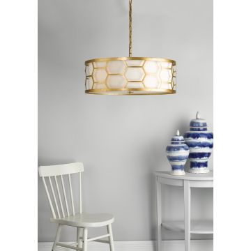 Dar Lighting EPSTEIN EPS0412 Závesná lampa 4x60W/E27