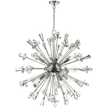 Dar Lighting EXODUS EXO0850 Závesná lampa 8x40W/E14