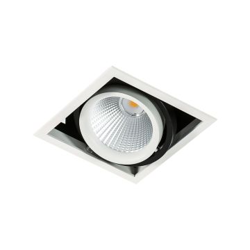 Italux VERTICO GL7108-1/18W 4000K WH+BL Vstavané downlight svetlo 1x18W/LED 1550LM IP20